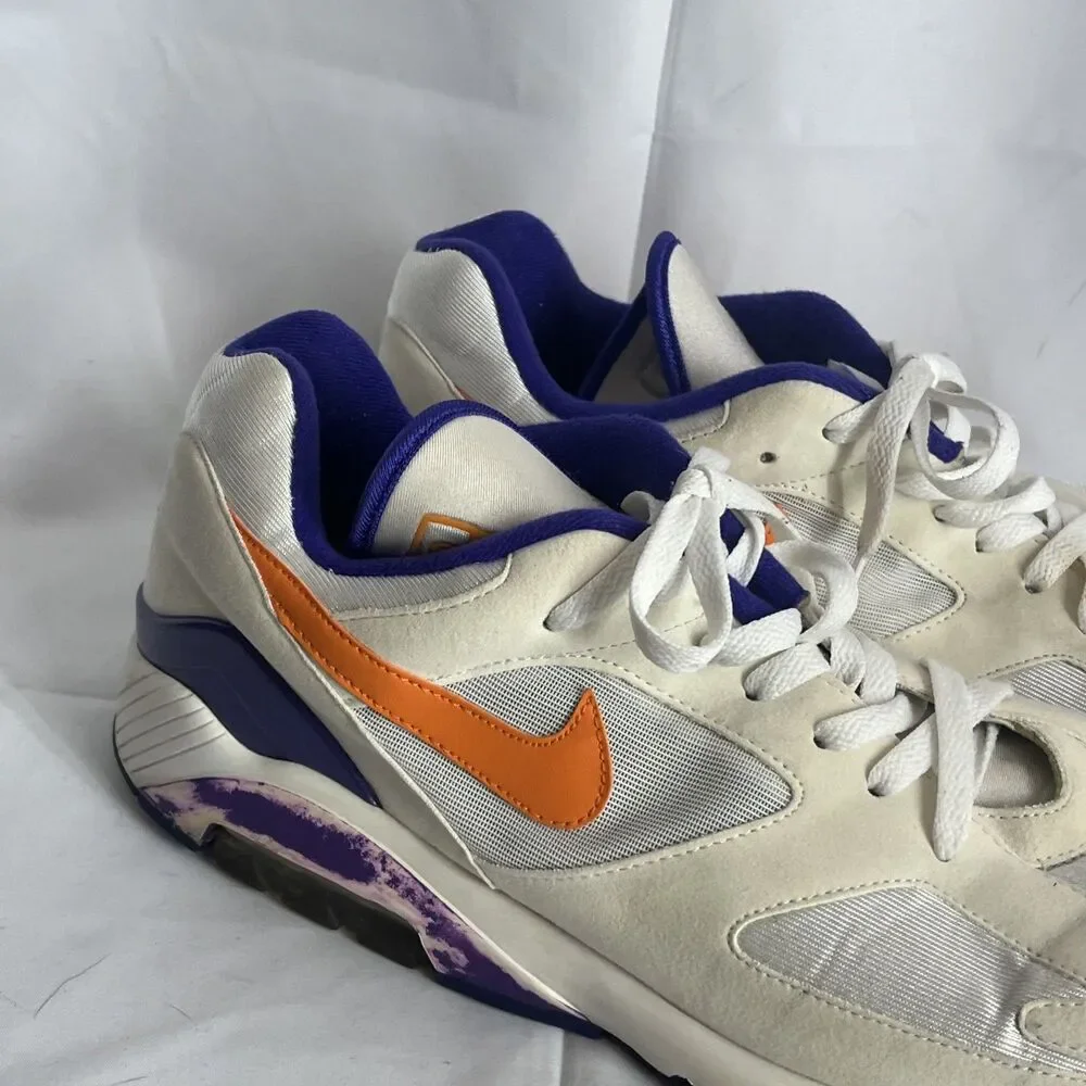 RARE Nike Air Max 180 White Bright Ceramic Sz 15 615287-101 Men's Shoes